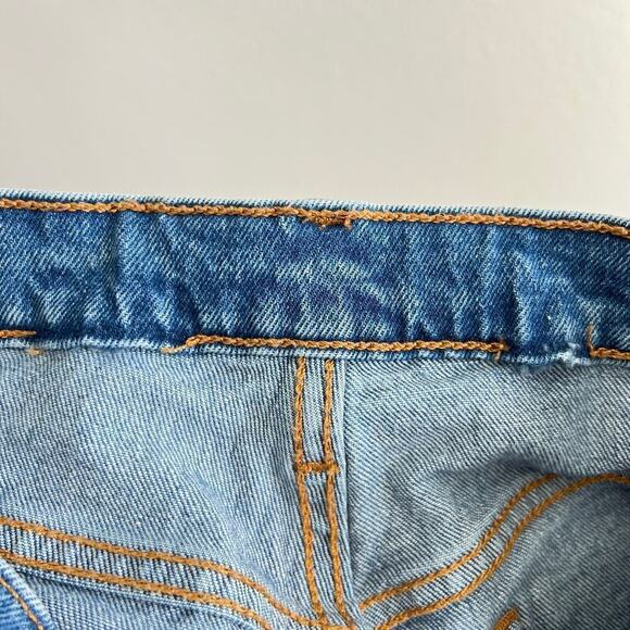 Levi's 501 S Jeans Women's 27 Skinny Leg High Rise Distressed Medium Wash - Picture 9 of 10